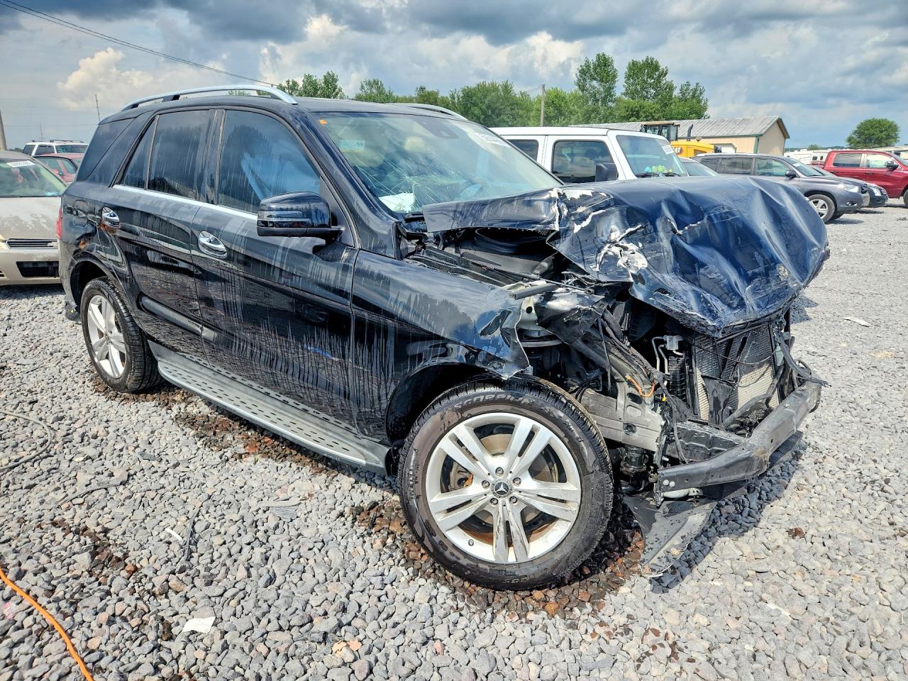 2013 MERCEDES-BENZ ML 350 4MATIC — снимка 4