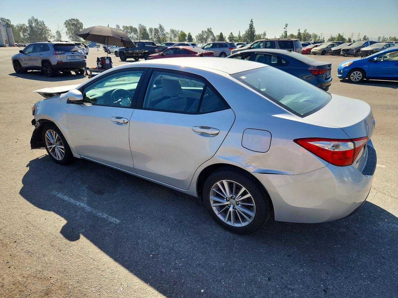 2015 TOYOTA COROLLA LE PLUS — снимка 2