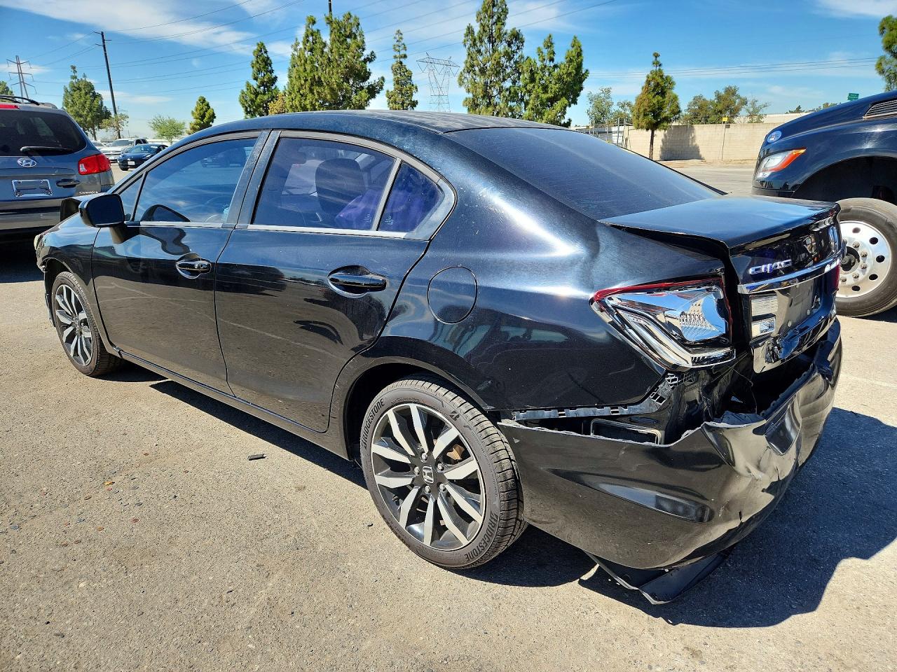 2015 HONDA CIVIC EXL — снимка 2