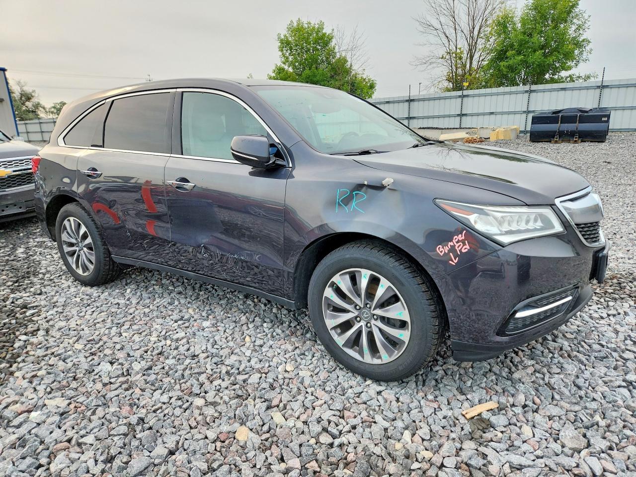 2014 ACURA MDX TECHNOLOGY — снимка 4