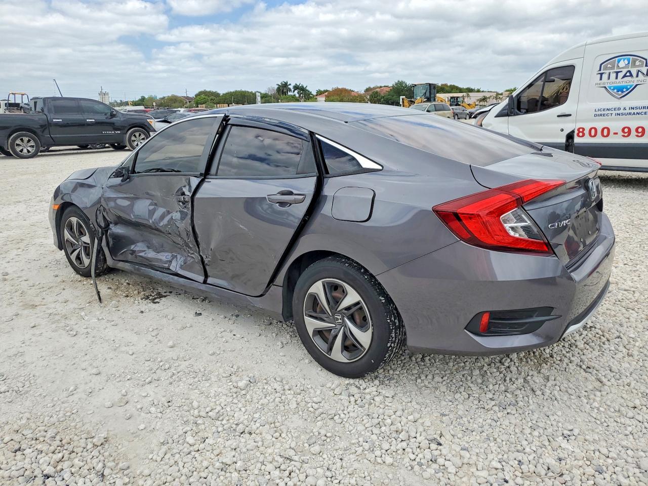 2021 HONDA CIVIC LX — снимка 2