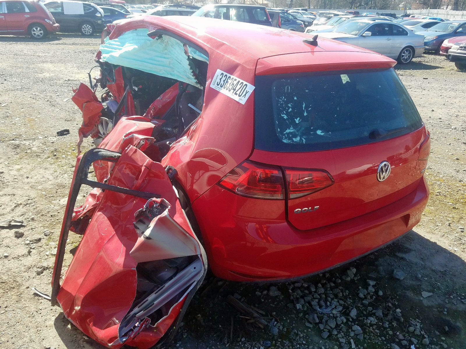 2015 VOLKSWAGEN GOLF — снимка 3