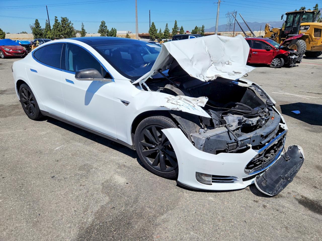 2014 TESLA MODEL S — снимка 4