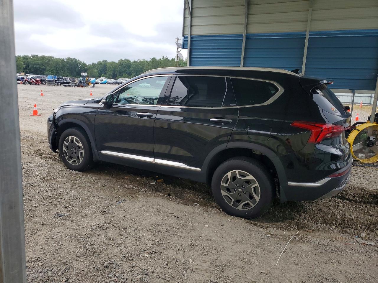2022 HYUNDAI SANTA FE BLUE — снимка 2