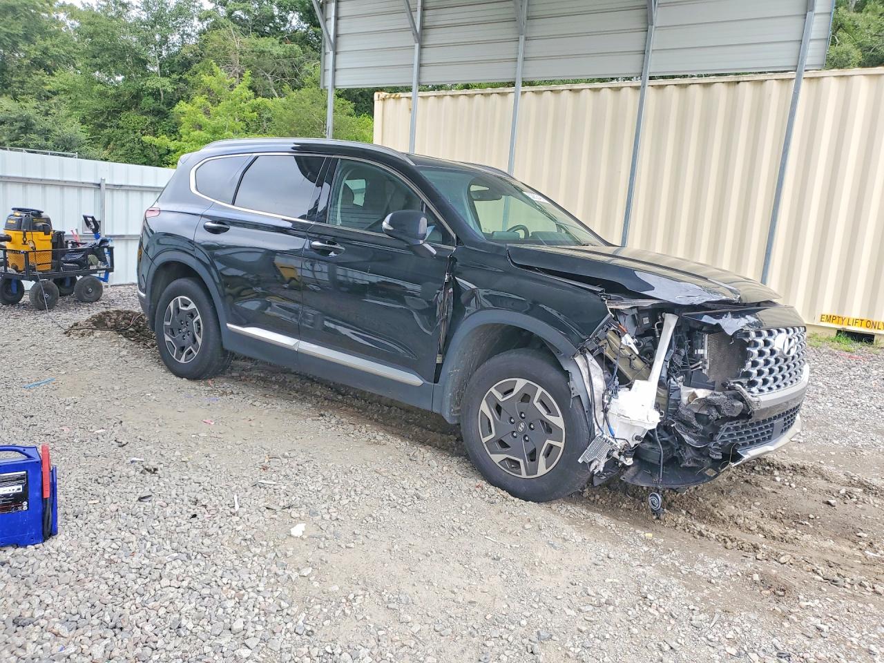 2022 HYUNDAI SANTA FE BLUE — снимка 4