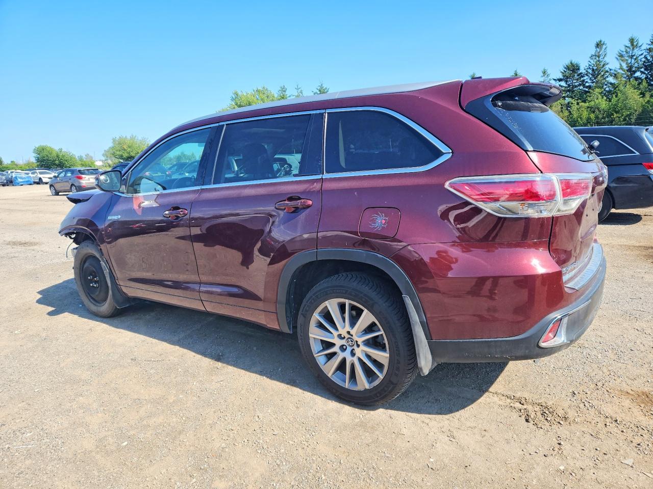 2016 TOYOTA HIGHLANDER HYBRID — снимка 2