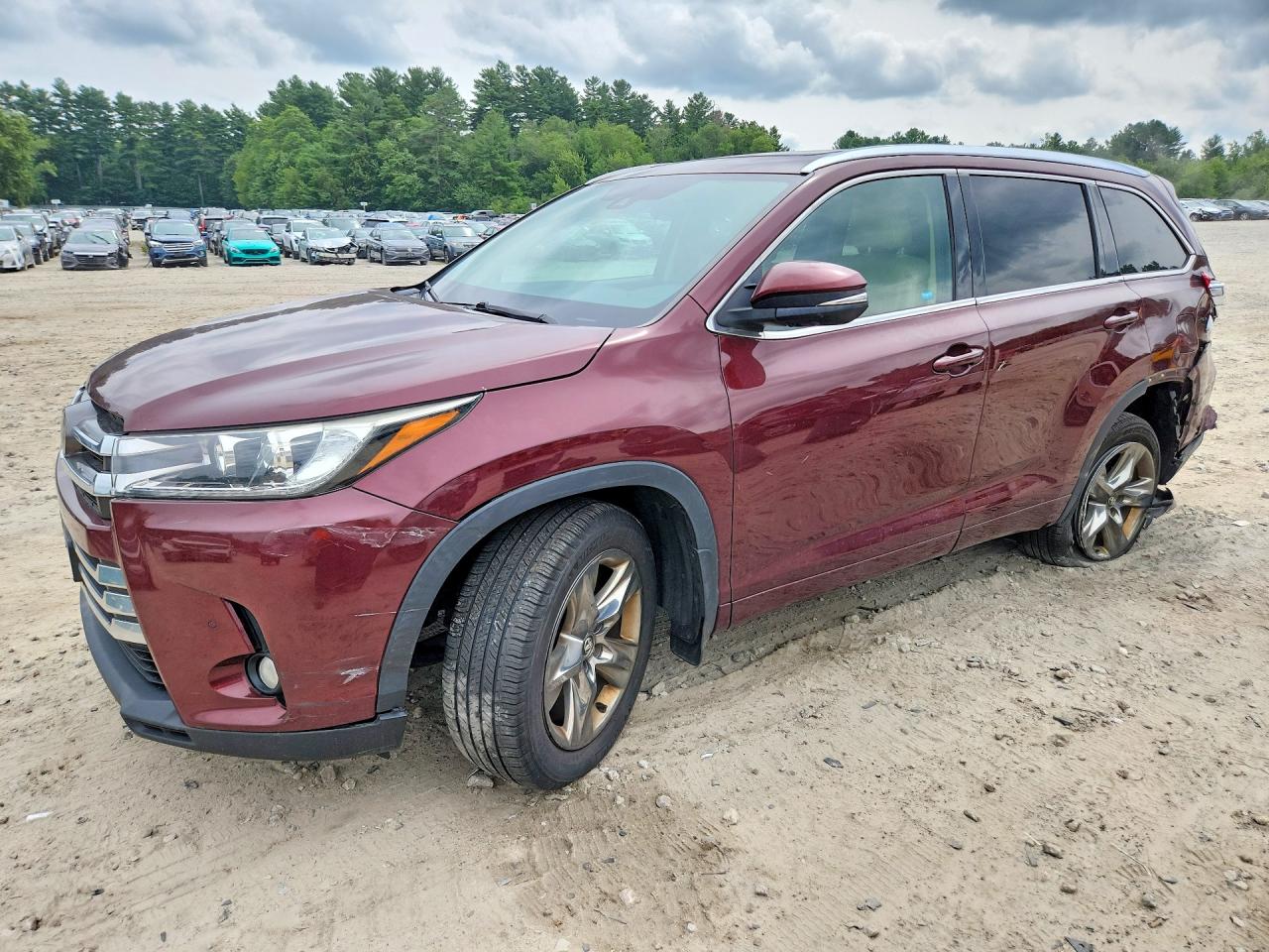 2017 TOYOTA HIGHLANDER LIMITED PLATINUM