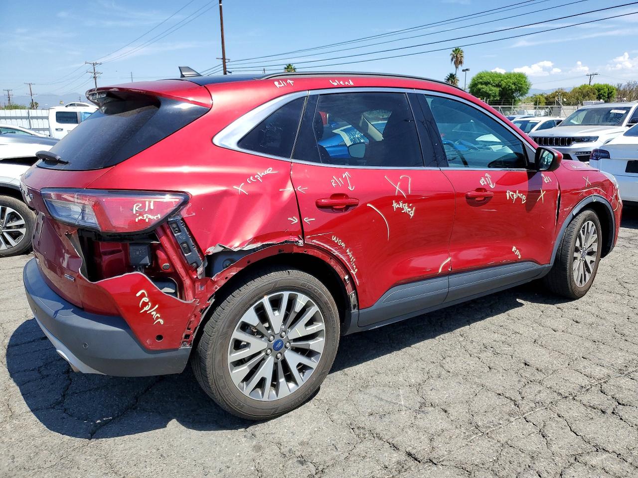 2021 FORD ESCAPE TITANIUM — снимка 3