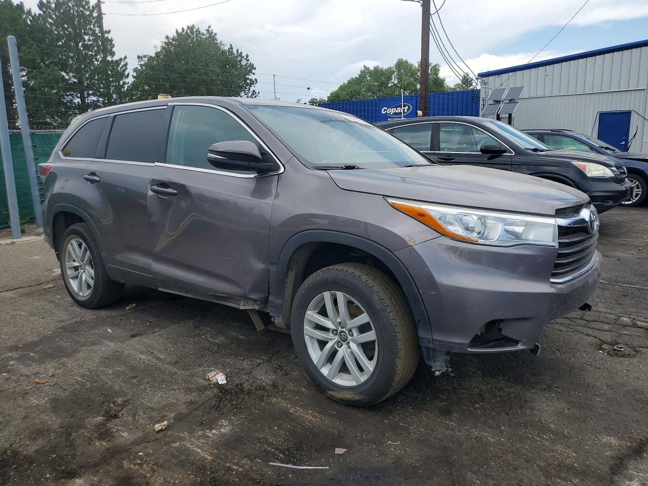 2016 TOYOTA HIGHLANDER LE — снимка 4