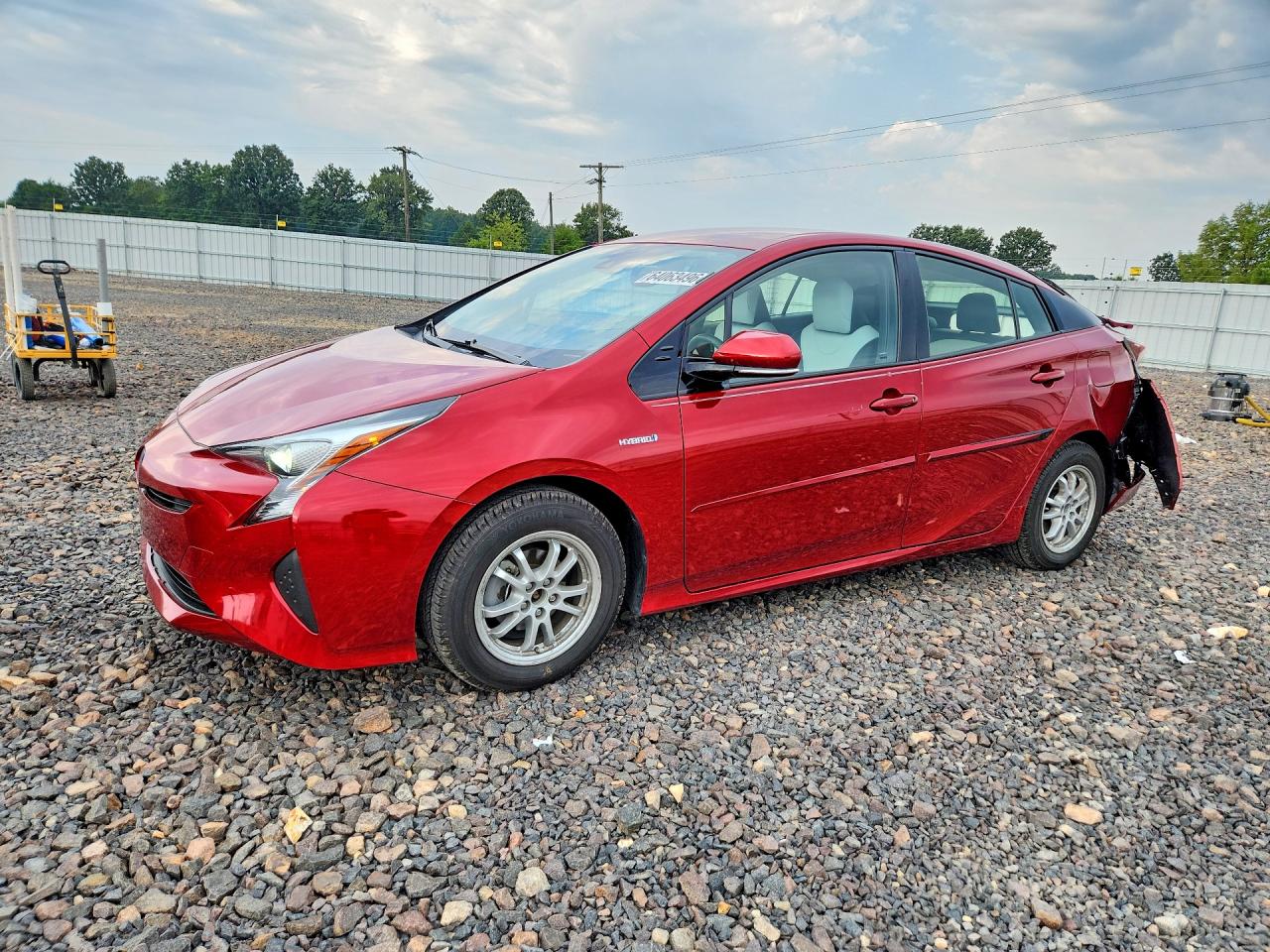 2017 TOYOTA PRIUS FOUR