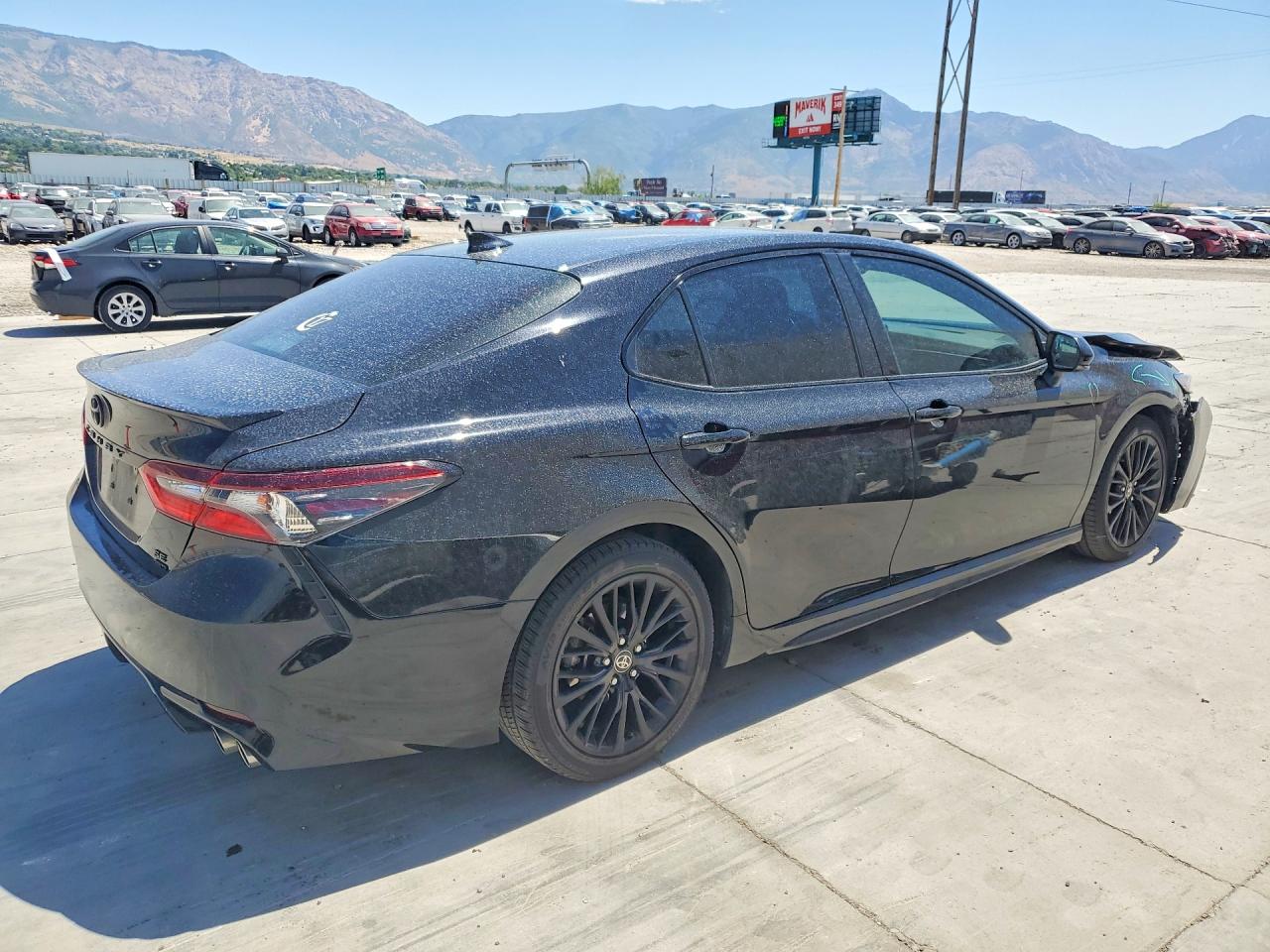 2022 TOYOTA CAMRY SE NIGHTSHADE — снимка 3
