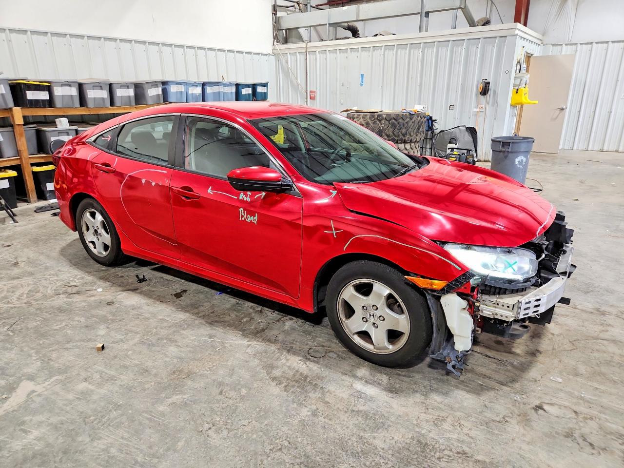 2017 HONDA CIVIC LX — снимка 4