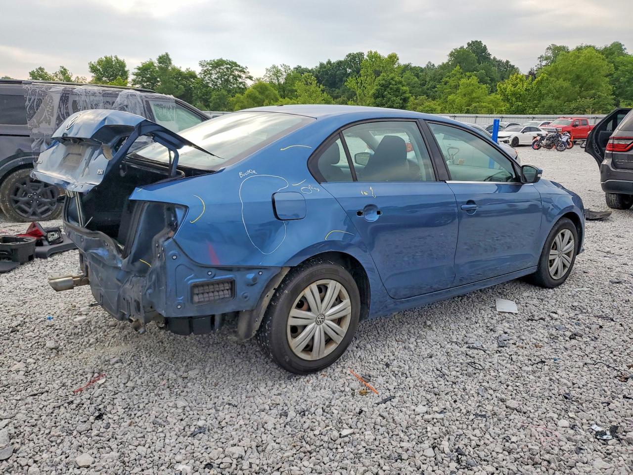 2017 VOLKSWAGEN JETTA S — снимка 3