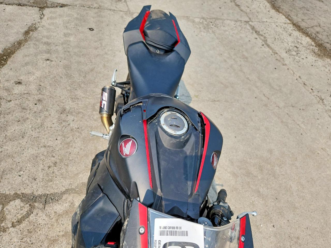 2018 HONDA CBR1000 RR — снимка 5