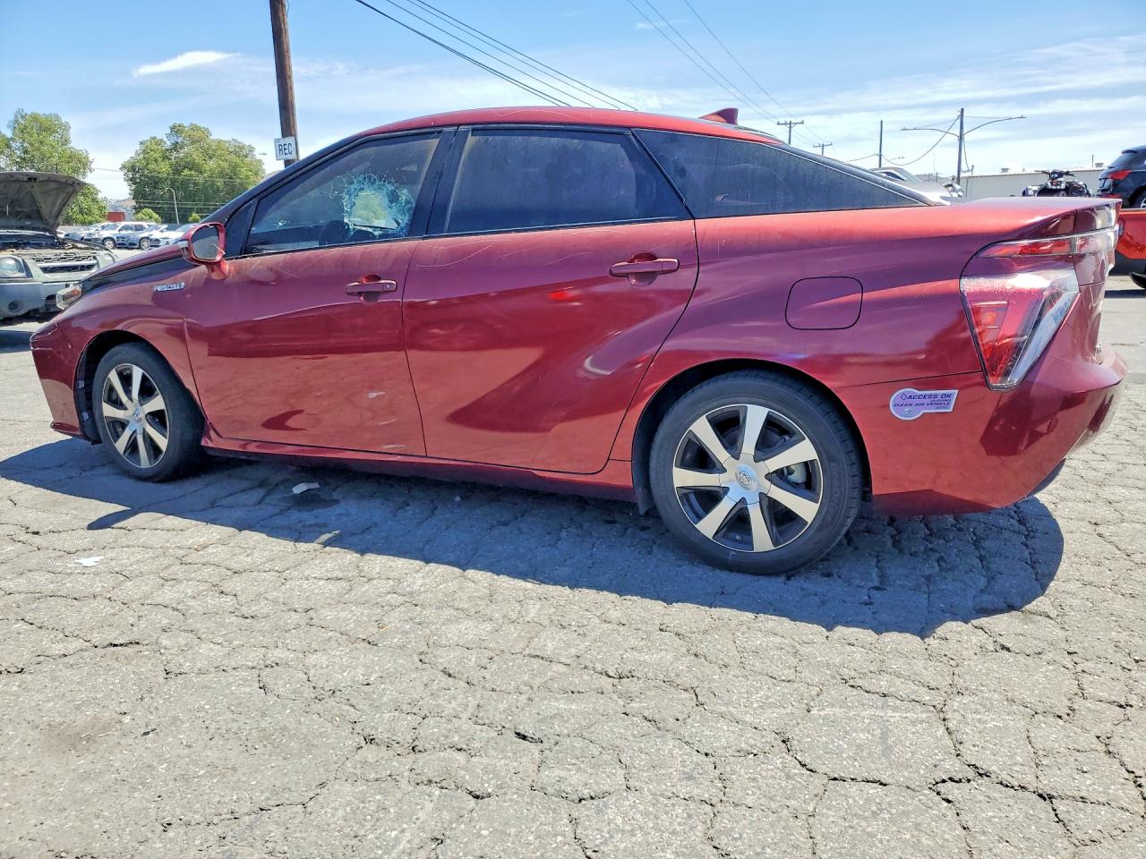 2019 TOYOTA MIRAI BASE — снимка 2