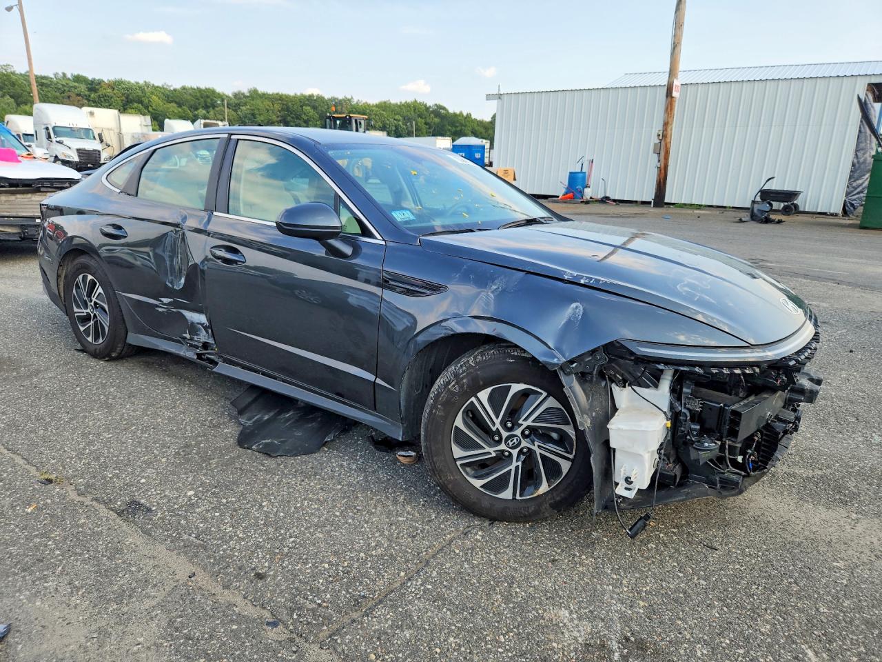 2026 HYUNDAI SONATA HYBRID BLUE — снимка 4