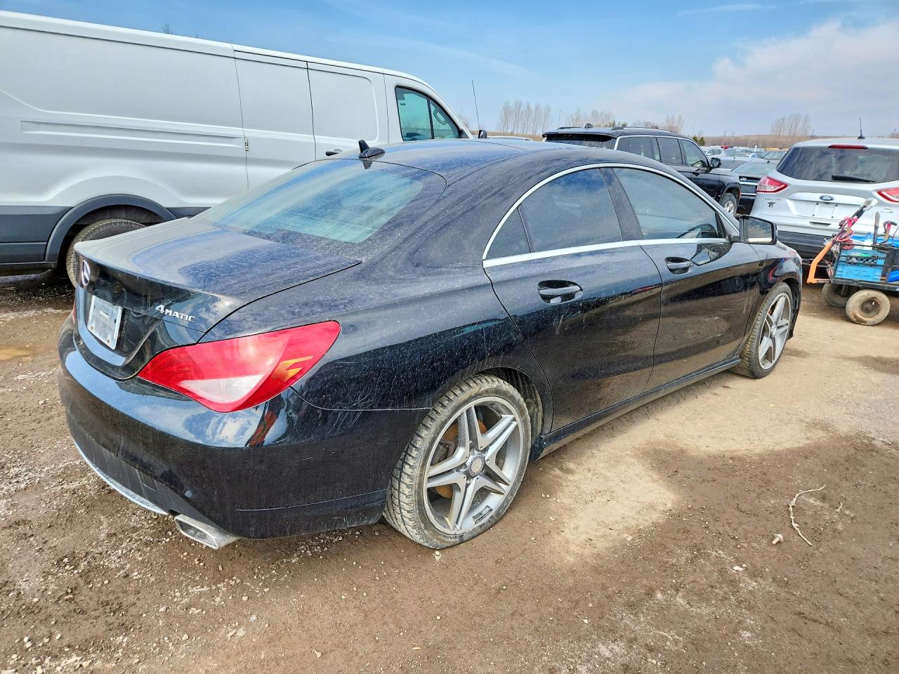 2014 MERCEDES-BENZ CLA 250 4MATIC — снимка 3