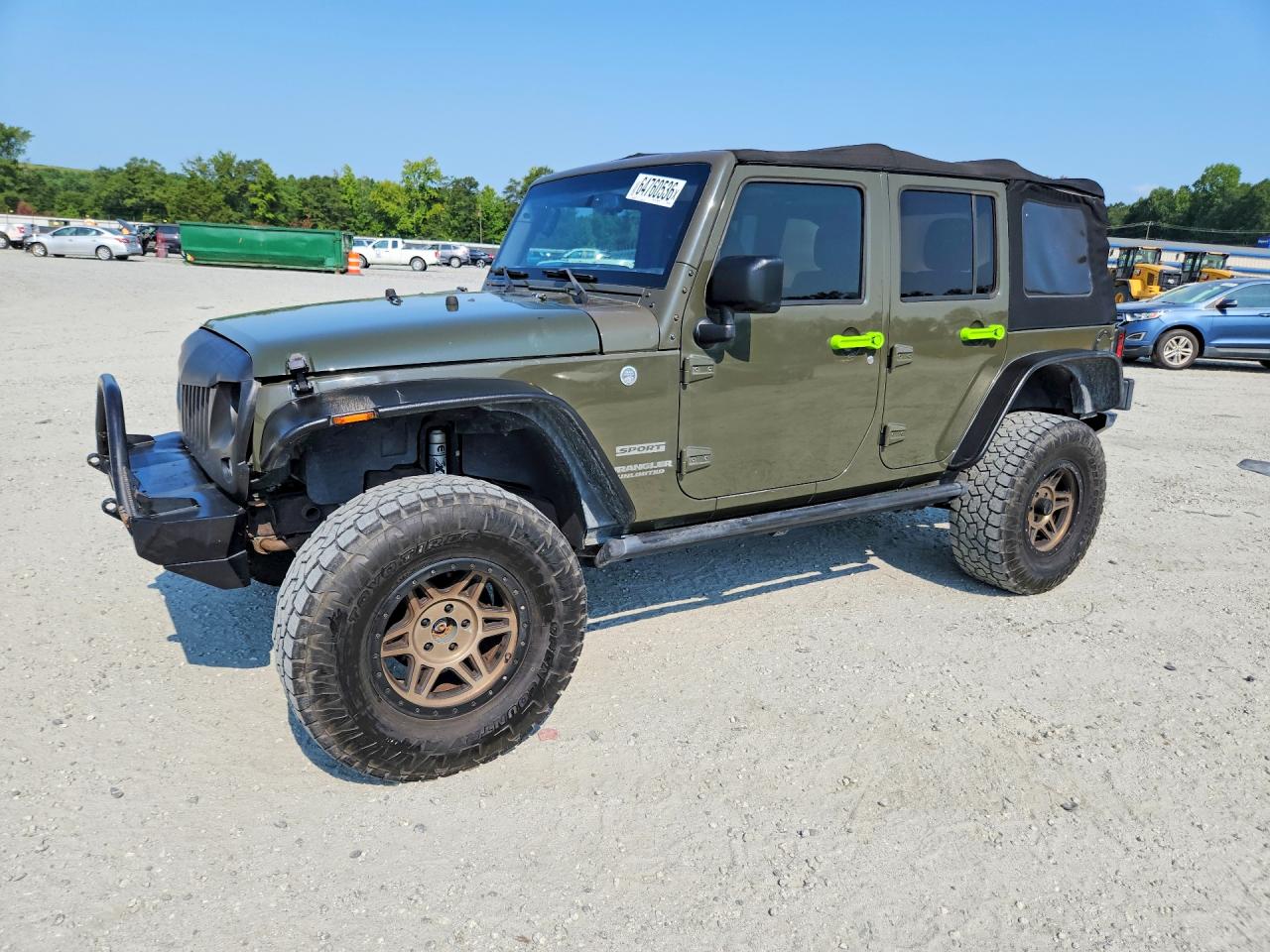 2016 JEEP WRANGLER UNLIMITED SPORT