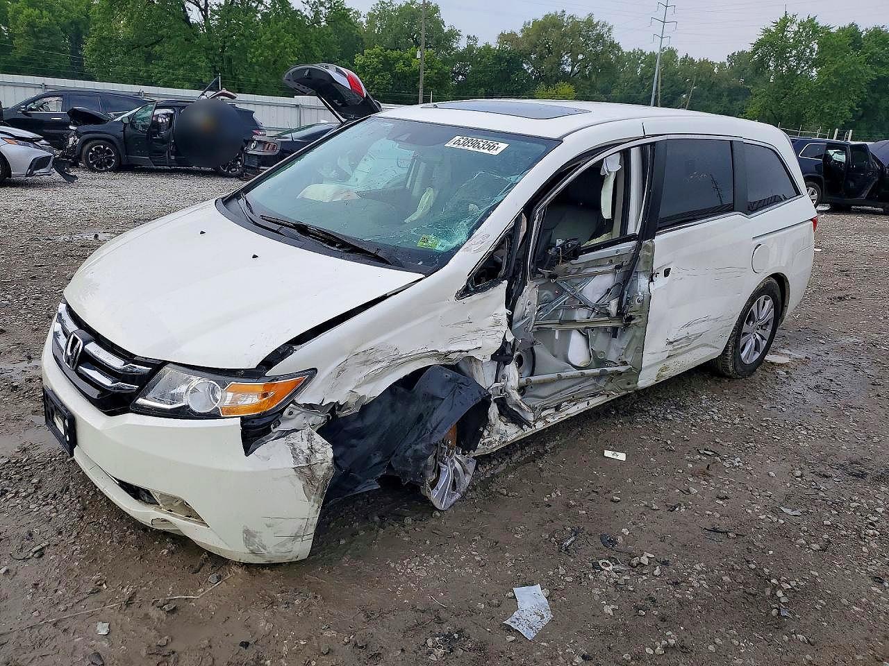 2016 HONDA ODYSSEY EXL