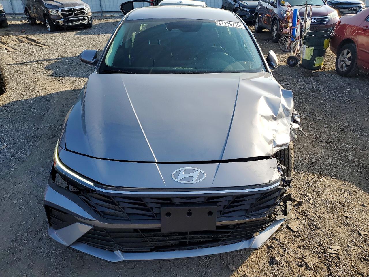 2026 HYUNDAI ELANTRA HYBRID BLUE — снимка 5