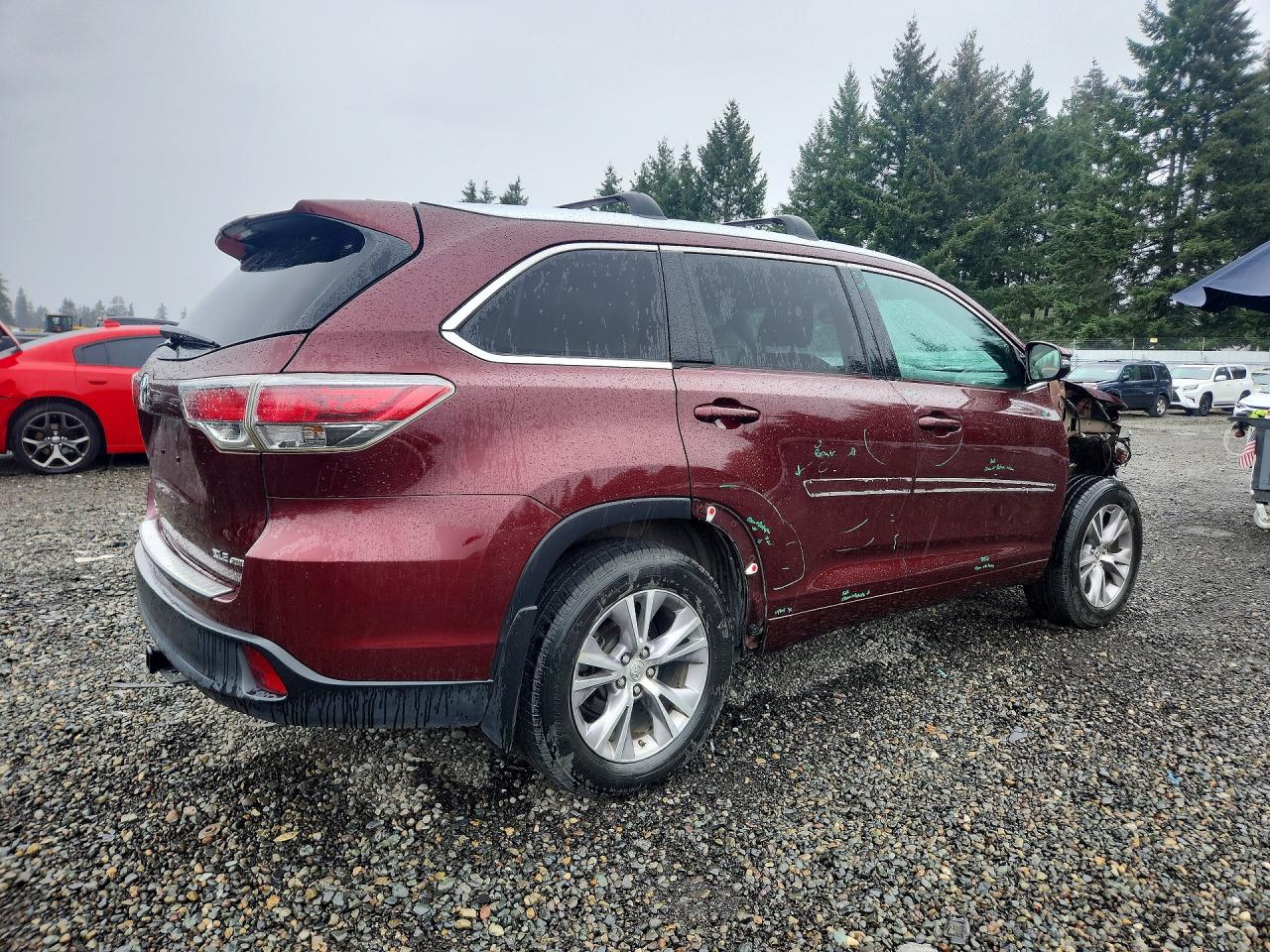 2015 TOYOTA HIGHLANDER XLE — снимка 3