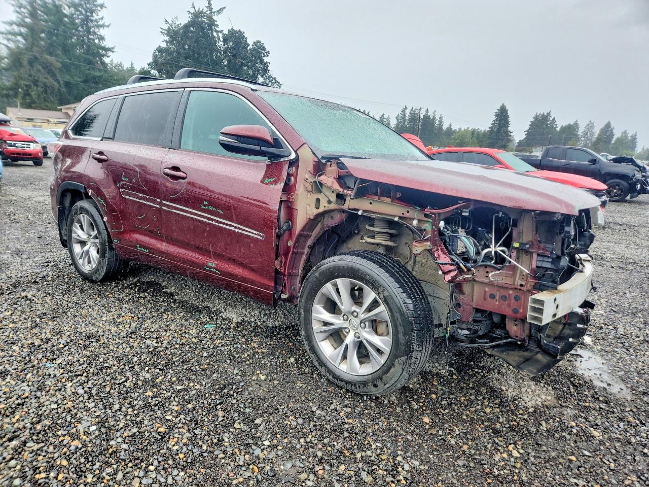 2015 TOYOTA HIGHLANDER XLE — снимка 4