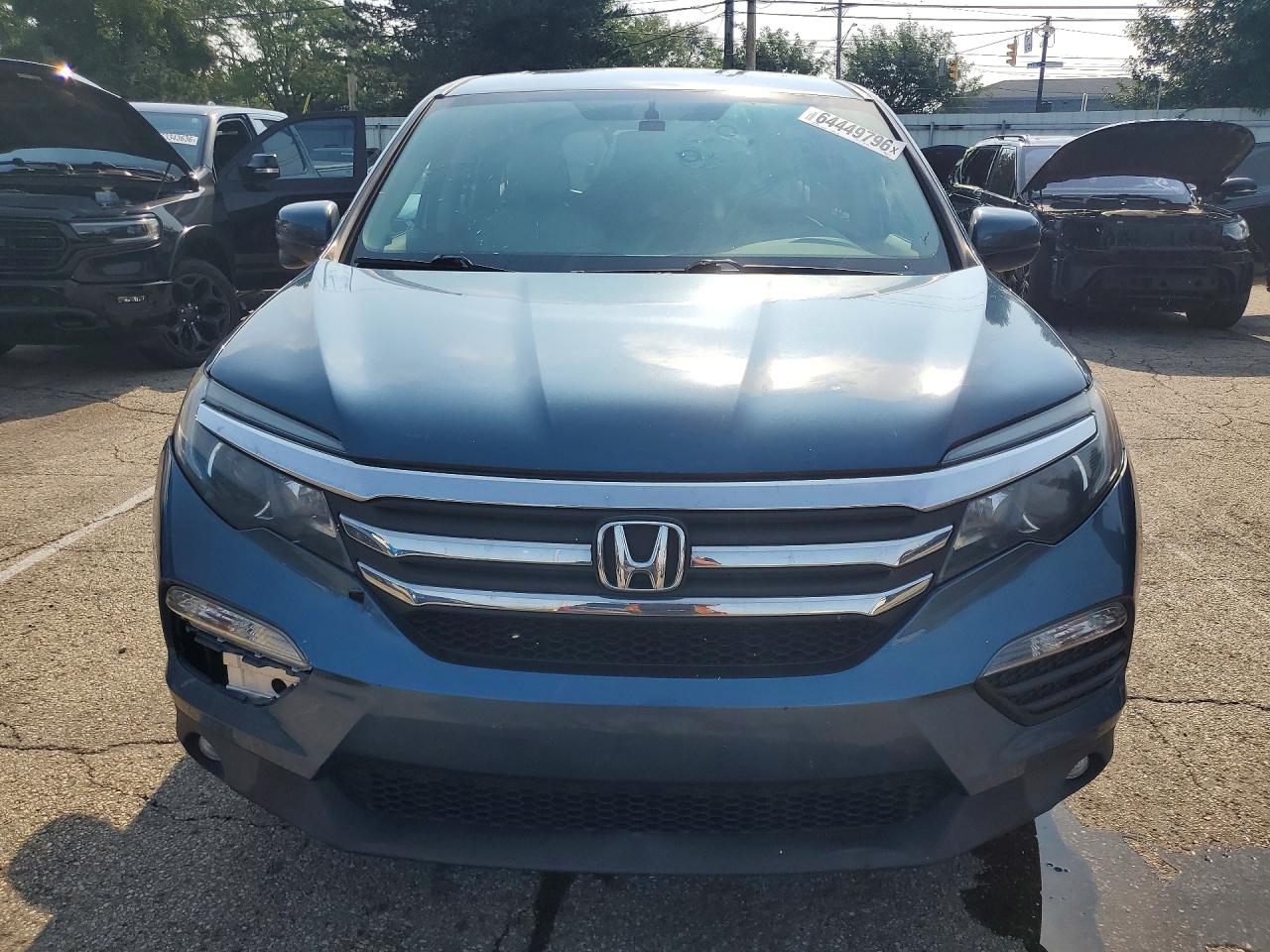 2016 HONDA PILOT EXL — снимка 5