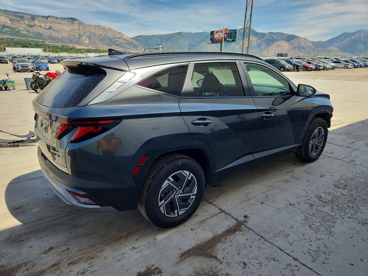 2025 HYUNDAI TUCSON BLUE — снимка 3