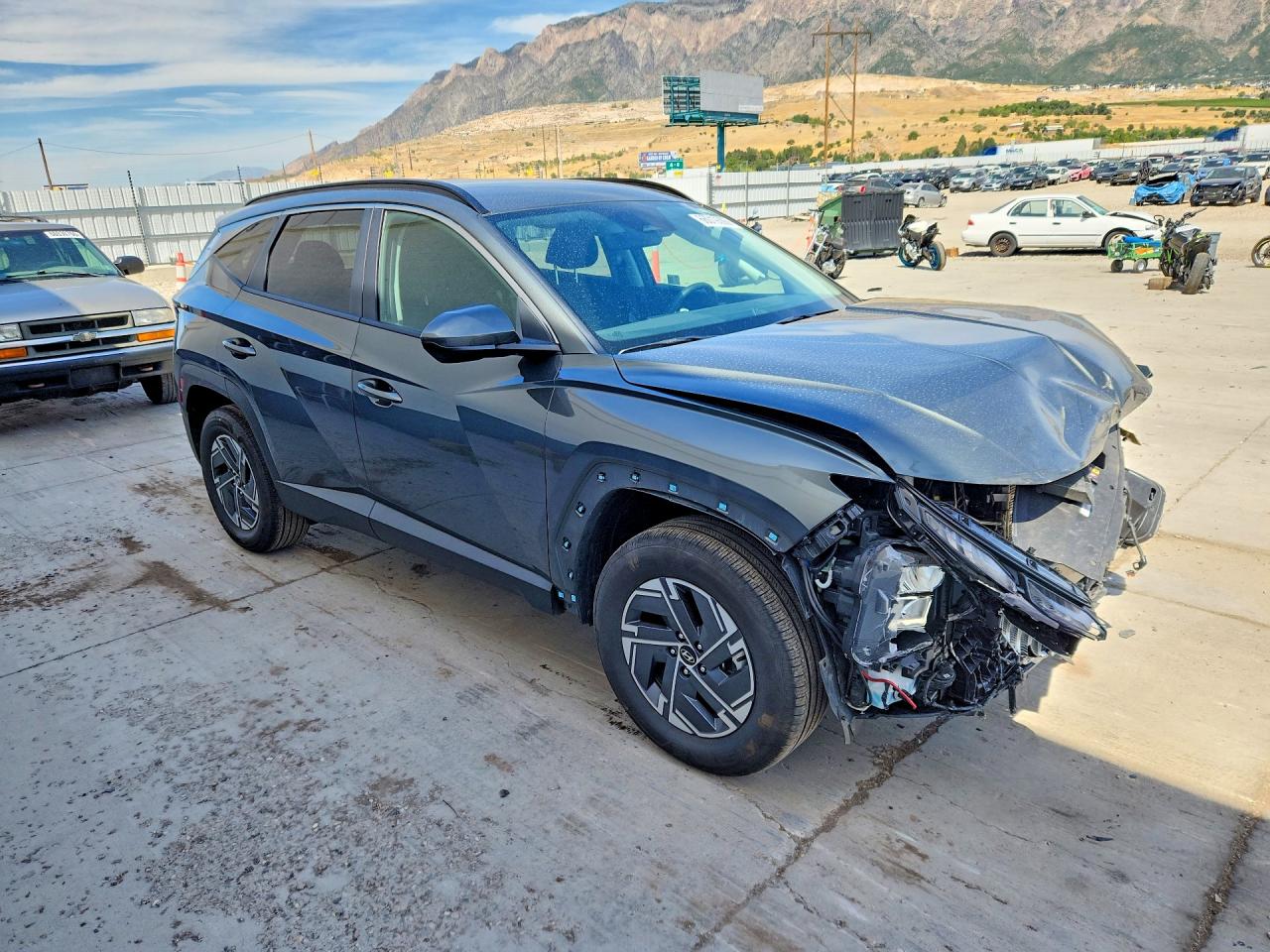 2025 HYUNDAI TUCSON BLUE — снимка 4