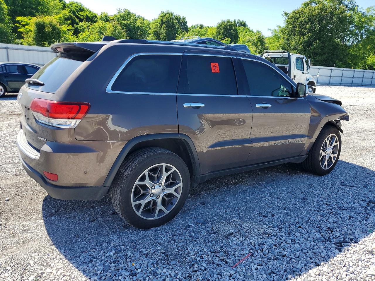 2020 JEEP GRAND CHEROKEE LIMITED — снимка 3