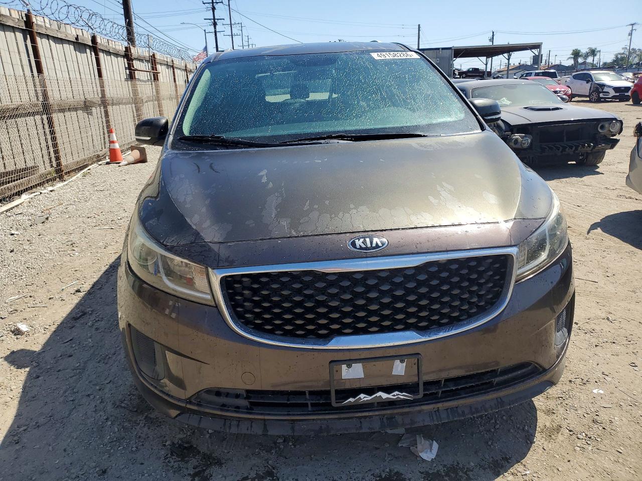 2016 KIA SEDONA LX — снимка 5