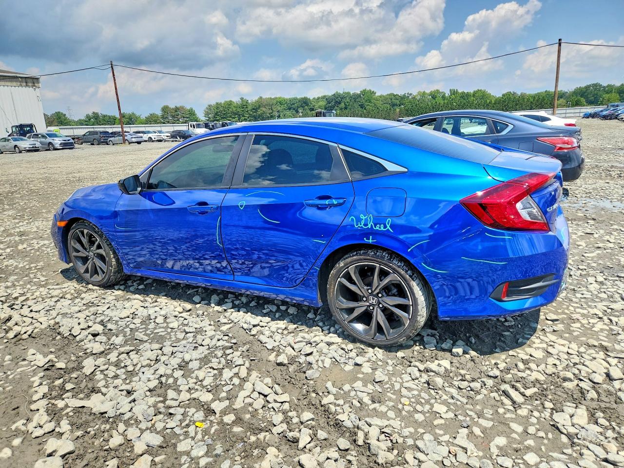 2020 HONDA CIVIC LX — снимка 2
