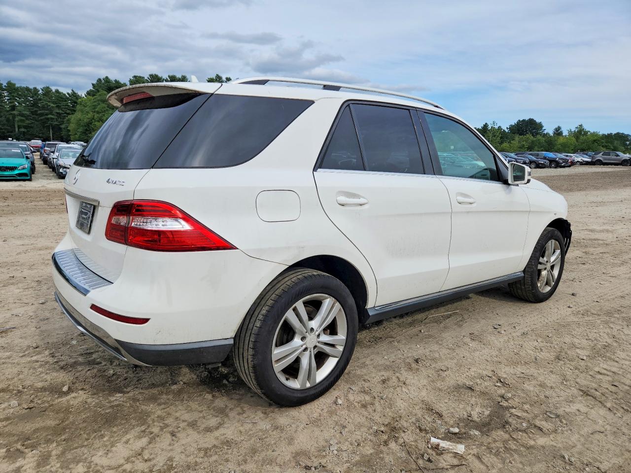 2014 MERCEDES-BENZ ML 350 4MATIC — снимка 3