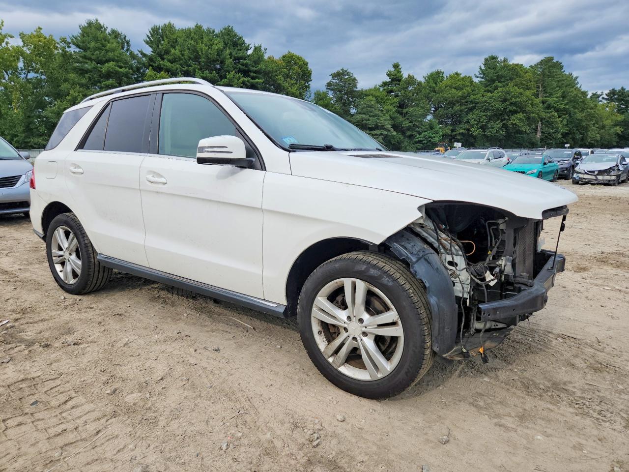 2014 MERCEDES-BENZ ML 350 4MATIC — снимка 4