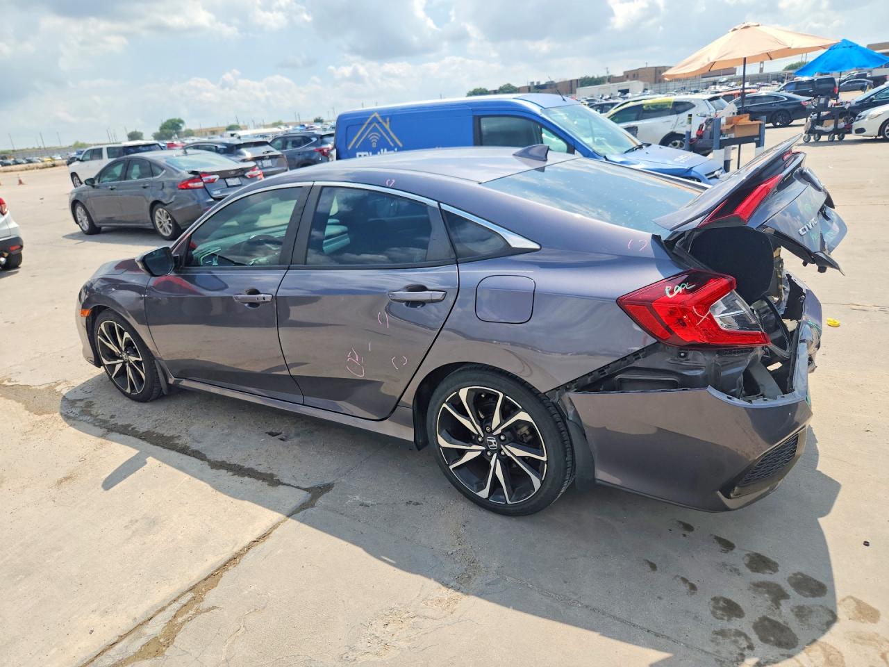 2019 HONDA CIVIC SI — снимка 2