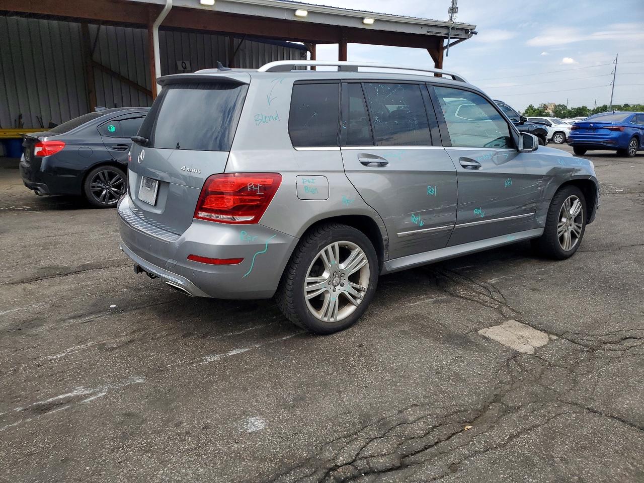 2013 MERCEDES-BENZ GLK 350 4MATIC — снимка 3