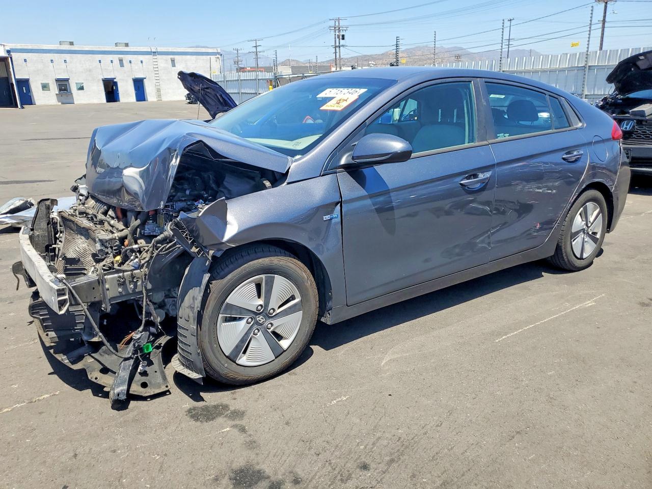 2017 HYUNDAI IONIQ BLUE