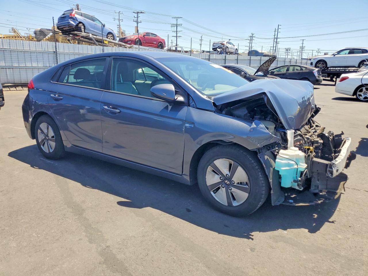 2017 HYUNDAI IONIQ BLUE — снимка 4