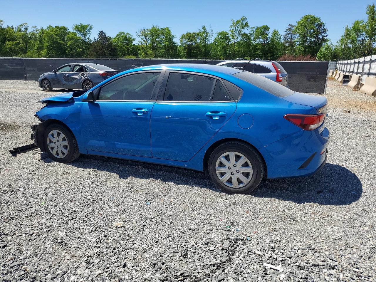 2022 KIA RIO S — снимка 2