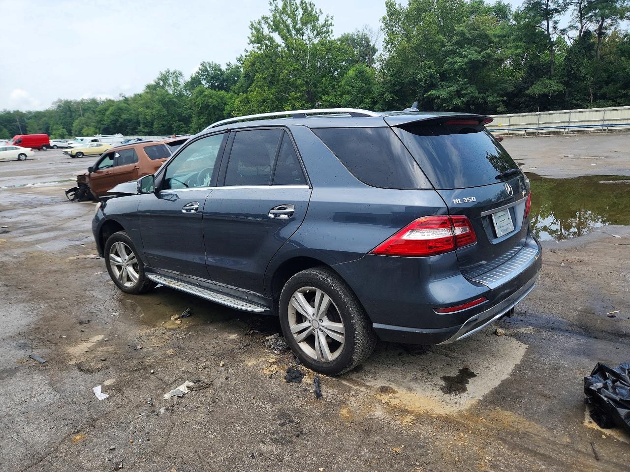 2013 MERCEDES-BENZ ML 350 4MATIC — снимка 2