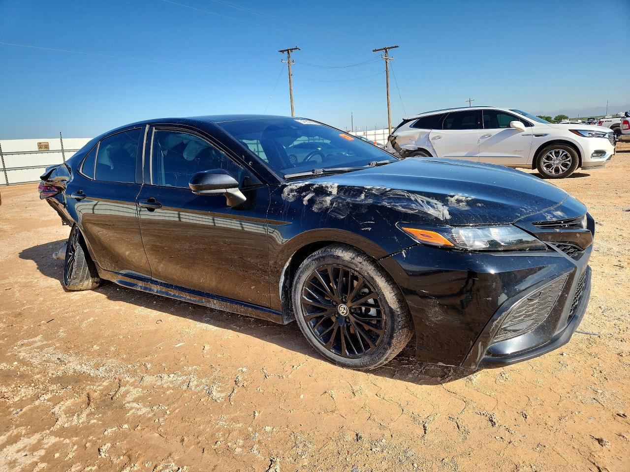 2022 TOYOTA CAMRY SE NIGHTSHADE — снимка 4