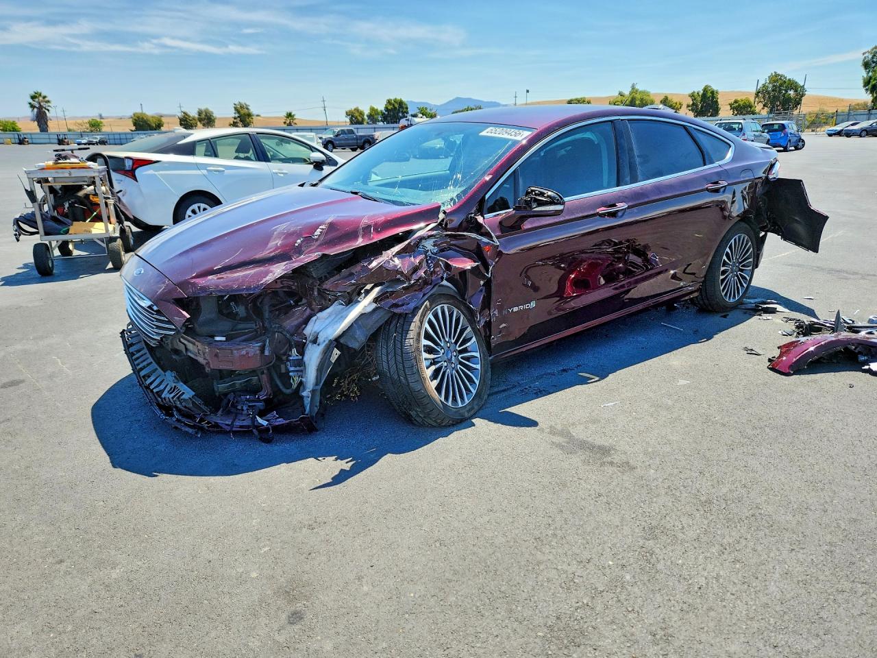 2017 FORD FUSION TITANIUM HEV