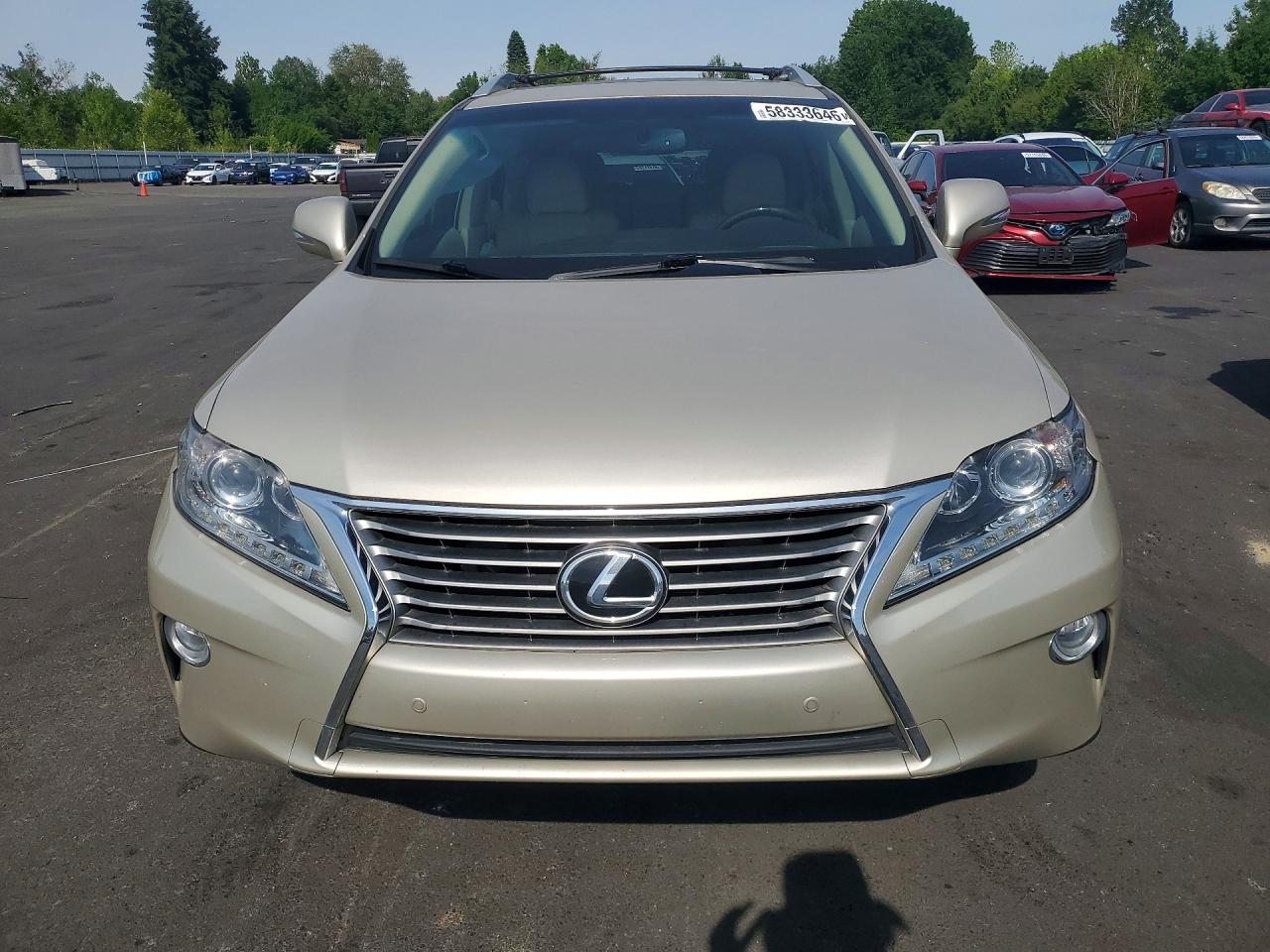 2014 LEXUS RX 350 BASE — снимка 5