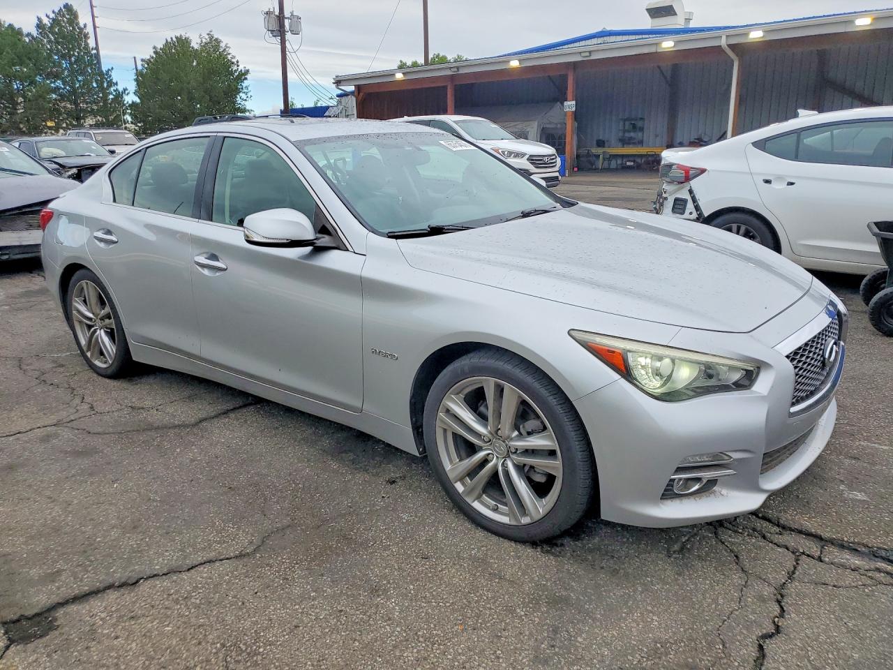 2014 INFINITI Q50 HYBRID PREMIUM — снимка 4