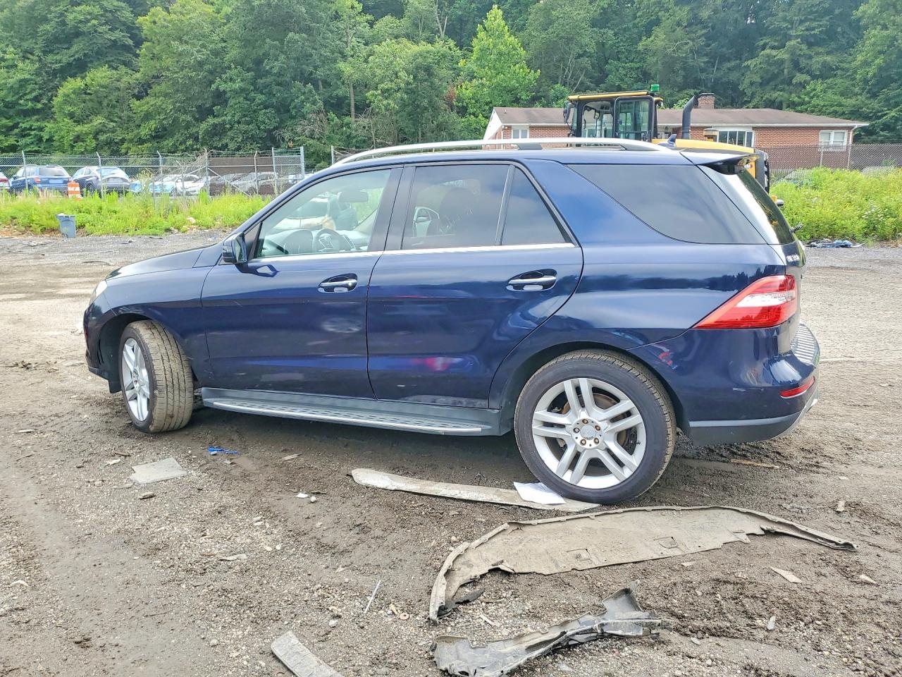 2014 MERCEDES-BENZ ML 350 4MATIC — снимка 2
