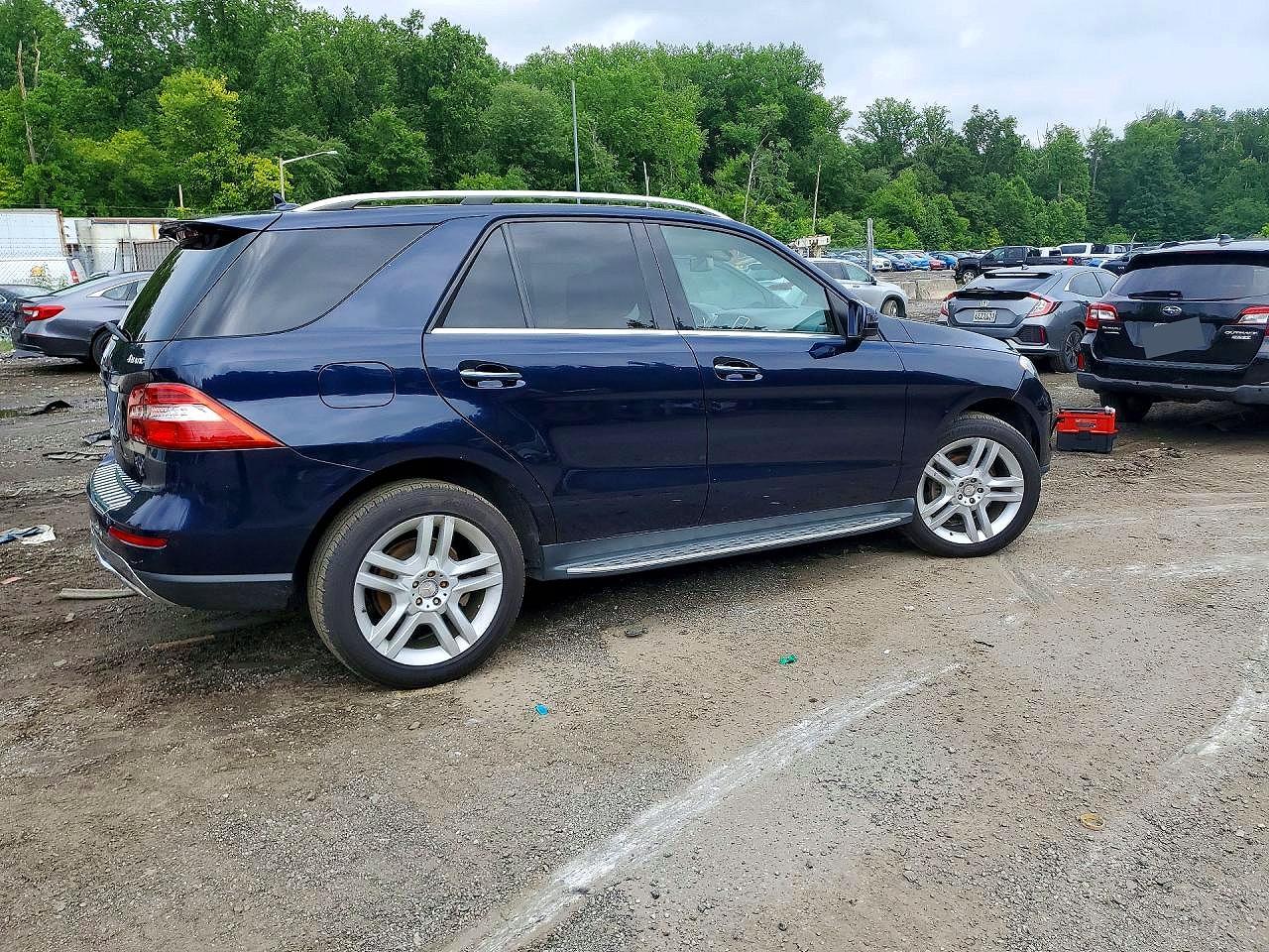 2014 MERCEDES-BENZ ML 350 4MATIC — снимка 3