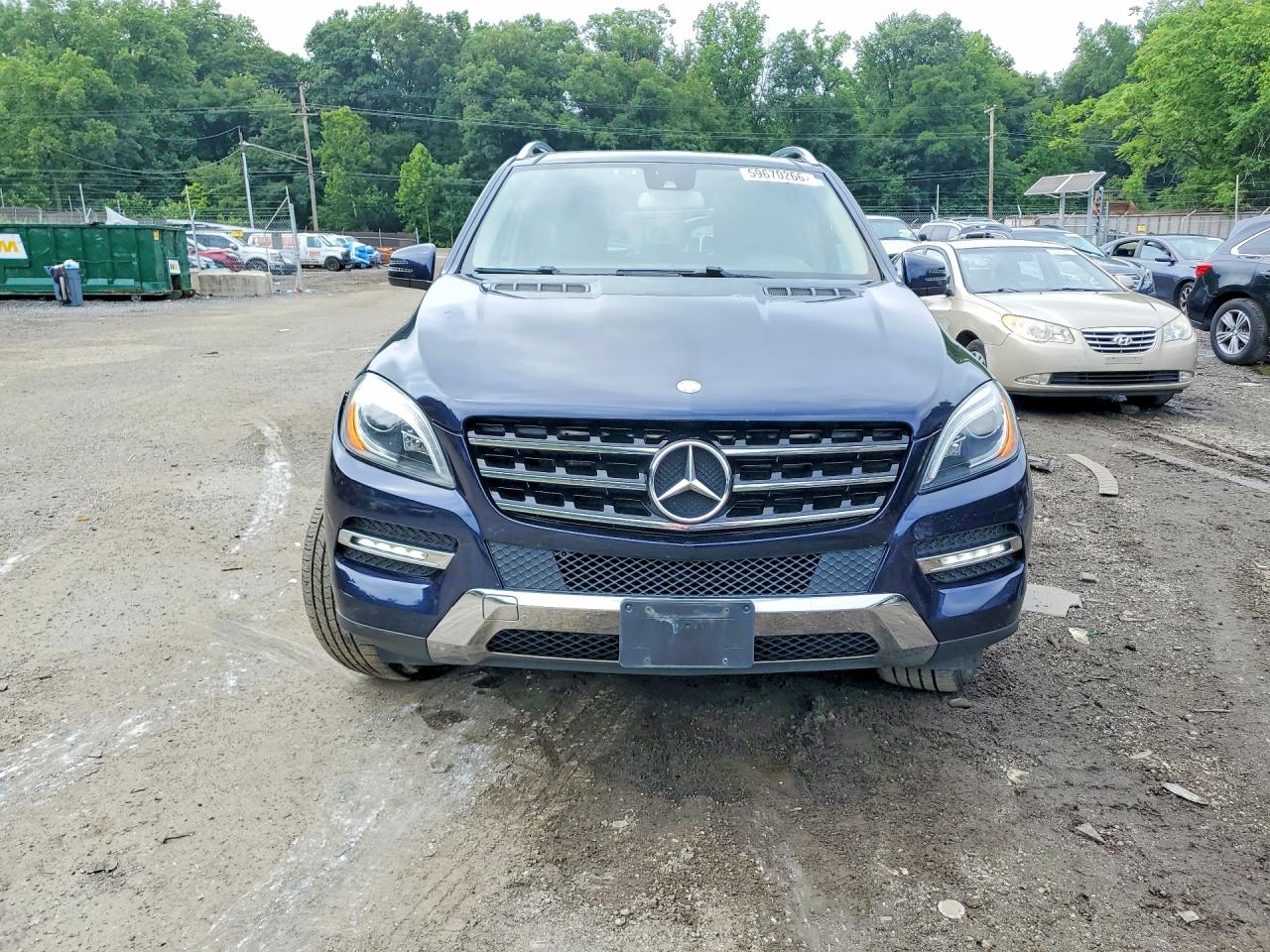 2014 MERCEDES-BENZ ML 350 4MATIC — снимка 5