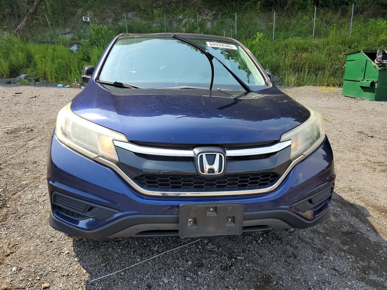 2016 HONDA CR-V SE — снимка 5