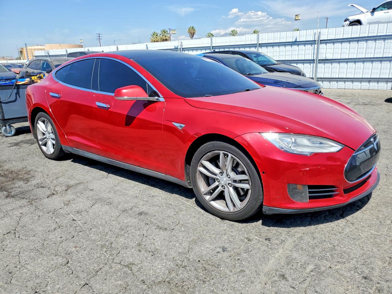 2014 TESLA MODEL S — снимка 4