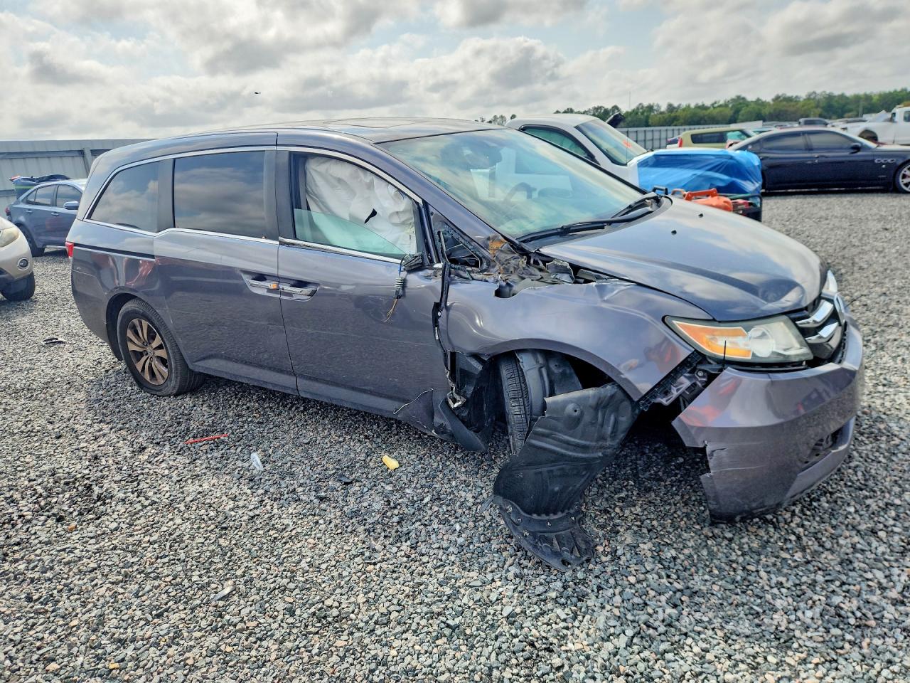 2015 HONDA ODYSSEY EXL — снимка 4